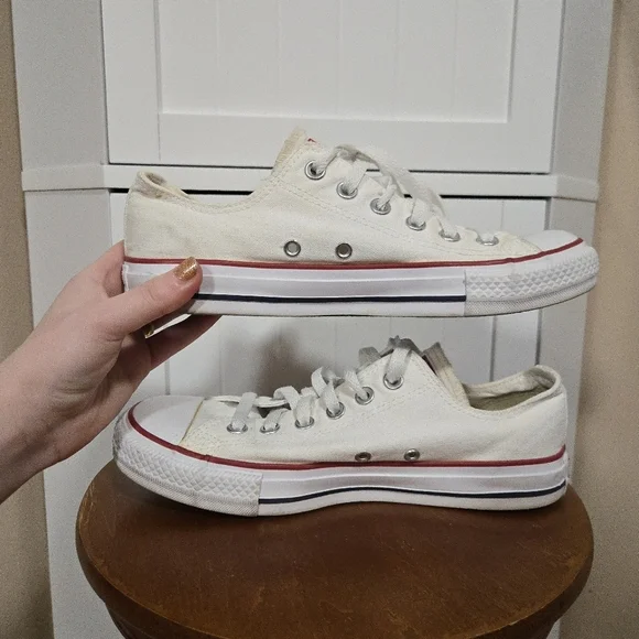 Converse All Star Low Chuck Taylor Canvas Sneakers - Picture 3 of 10